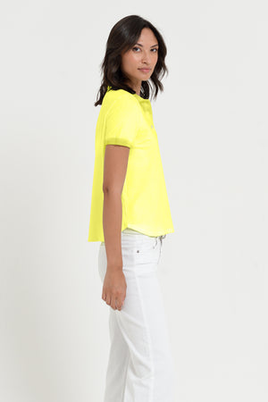 Crystal Polo - Women's Pique Polo Shirt - Lime
