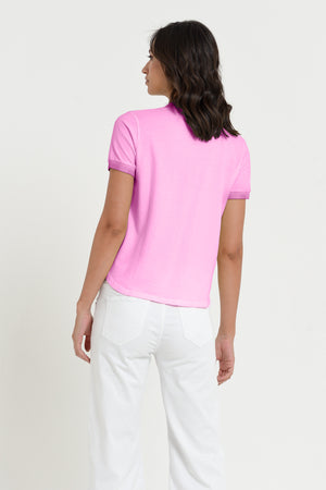 Crystal Polo - Women's Pique Polo Shirt - Candy
