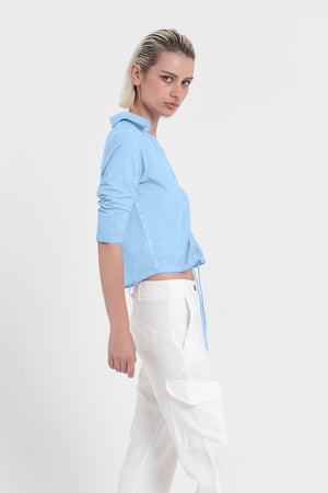 Menton Polo - Women's Short Sleeve Pique Polo Shirt - Viking
