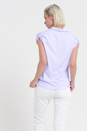 Stanley Polo - Women's Cotton Polo Shirt - Lilac