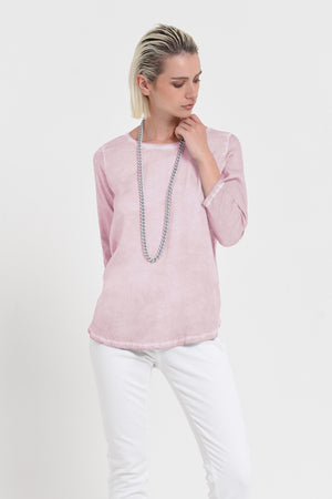 Daytona T-shirt - Women's Short Sleeve Satin T-Shirt - Rose