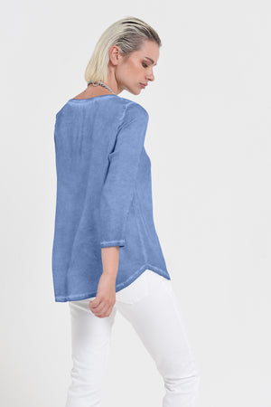 Daytona T-shirt - Women's Short Sleeve Satin T-Shirt - Bay