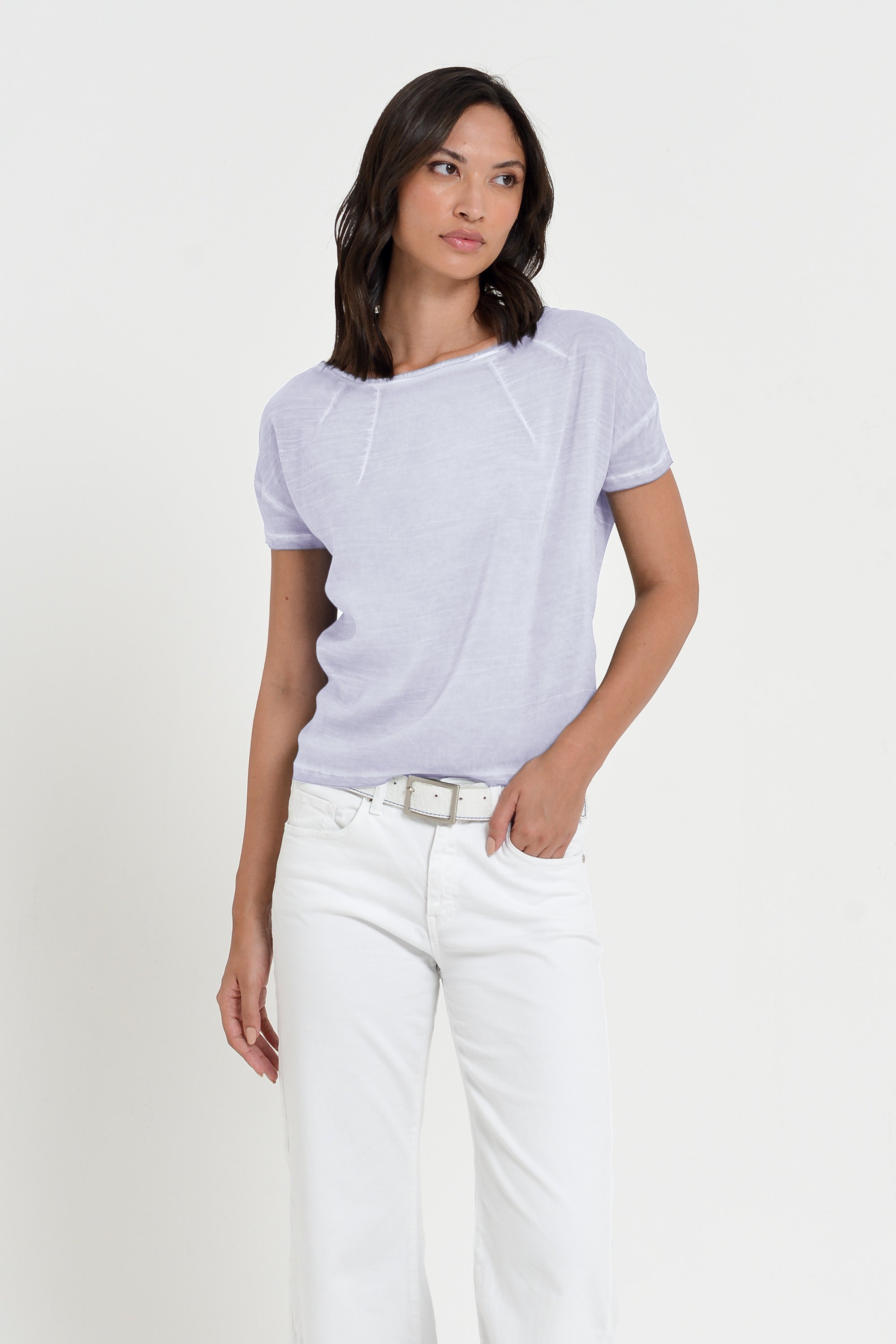 Cyprus T-Shirt - Women's Viscose T-Shirt - Lilac