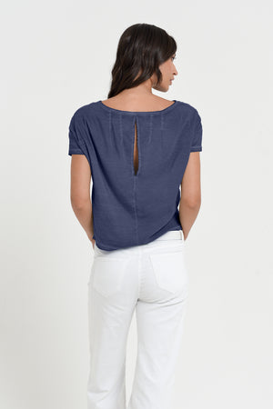 Cyprus T-Shirt - Women's Viscose T-Shirt - Navy