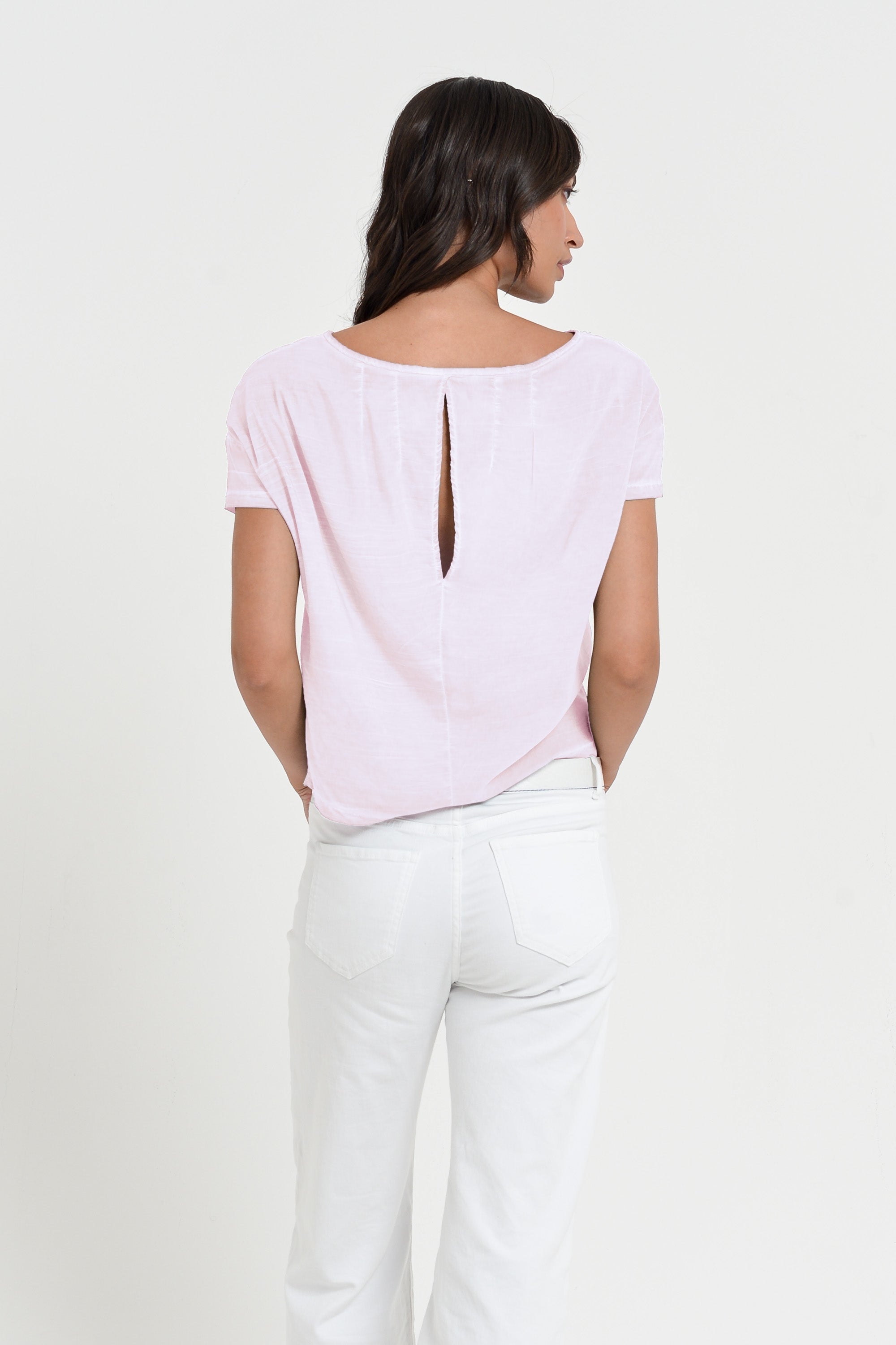 Cyprus T-Shirt - Women's Viscose T-Shirt - Rose