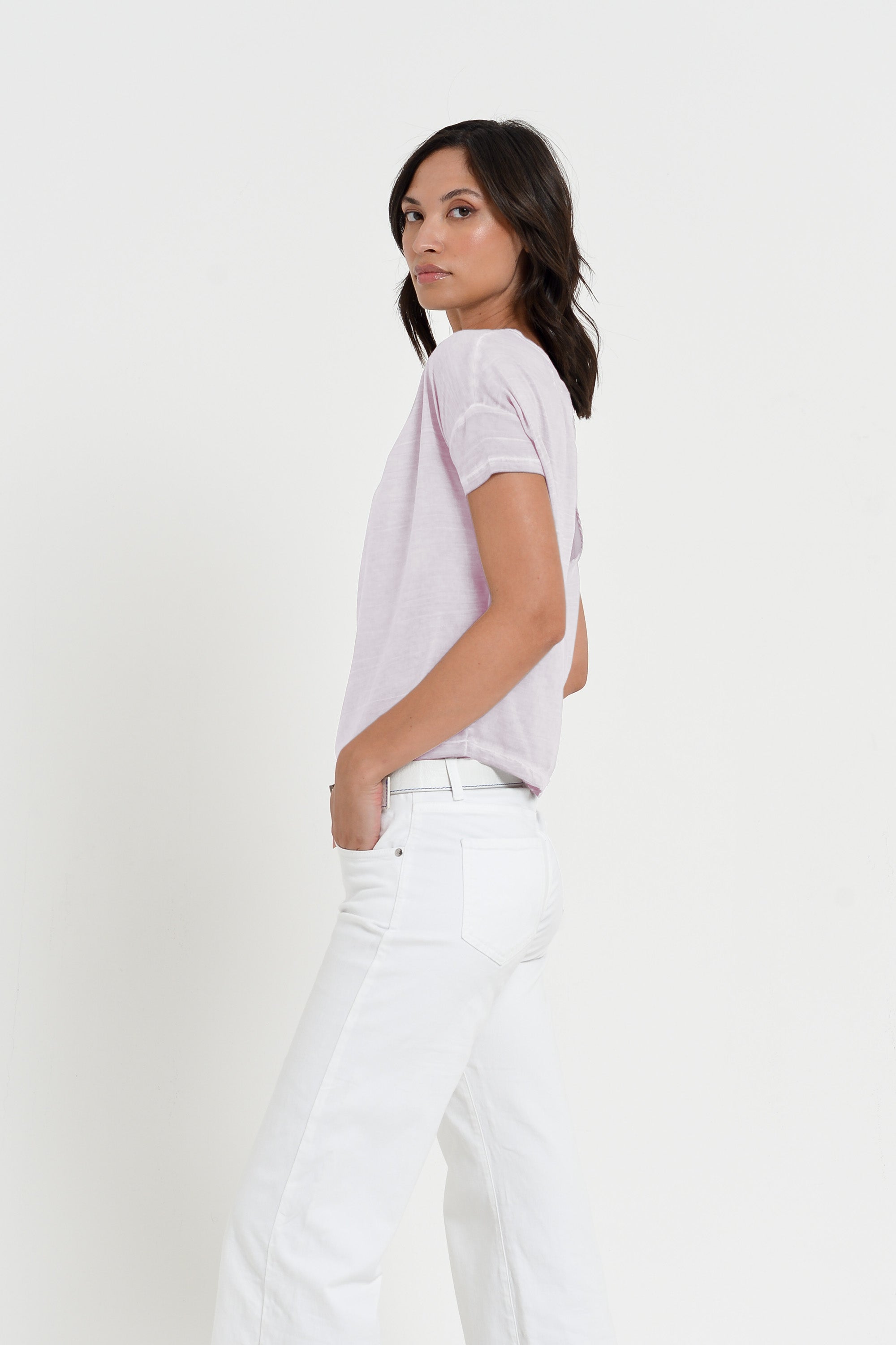 Cyprus T-Shirt - Women's Viscose T-Shirt - Rose
