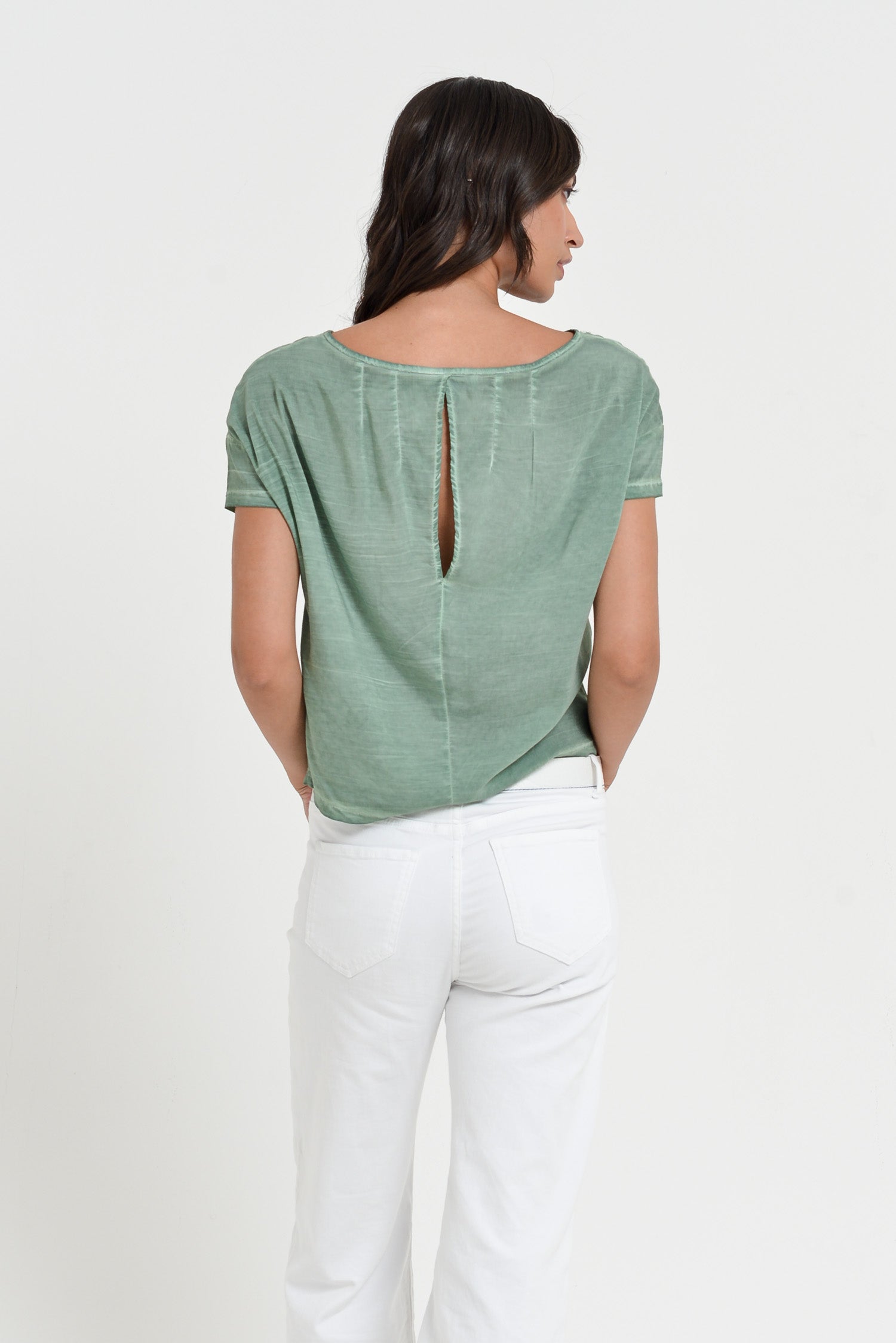 Cyprus T-Shirt - Women's Viscose T-Shirt - Juniper