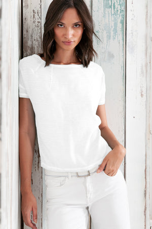 Cyprus T-Shirt - Women's Viscose T-Shirt - White