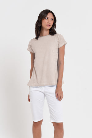 Flashback T-Shirt - Women's Stretchy Cotton T-Shirt - Canapa