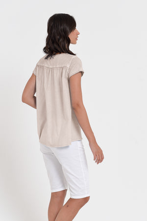 Flashback T-Shirt - Women's Stretchy Cotton T-Shirt - Canapa