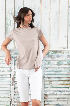 Flashback T-Shirt - Women's Stretchy Cotton T-Shirt - Canapa