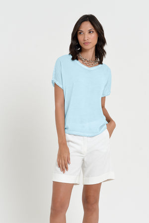 Vado T-Shirt - Women's Crewneck T-Shirt - Bora Bora
