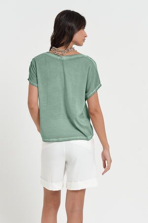 Vado T-Shirt - Women's Crewneck T-Shirt - Juniper