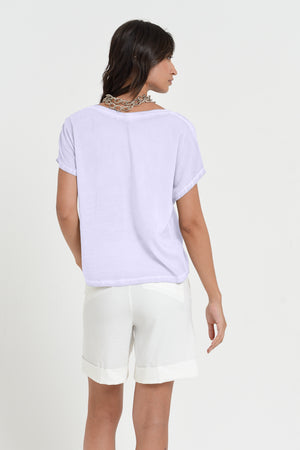 Vado T-Shirt - Women's Crewneck T-Shirt - Lilac