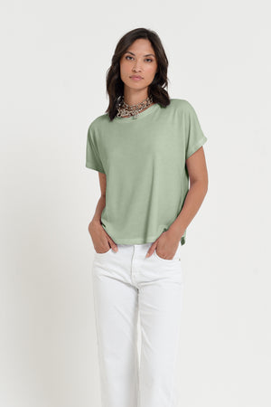 Vico T-Shirt - Women's Cotton T-Shirt - Palm