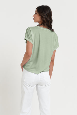 Vico T-Shirt - Women's Cotton T-Shirt - Palm