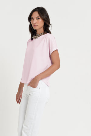 Vico T-Shirt - Women's Cotton T-Shirt - Rose