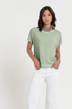 Vico T-Shirt - Women's Cotton T-Shirt - Palm