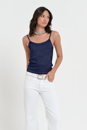Venus Tank - Women's Sleeveless Tank - Navy