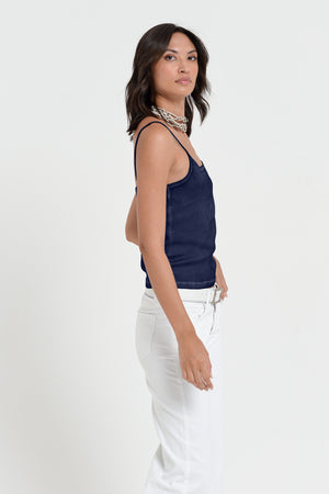 Venus Tank - Women's Sleeveless Tank - Navy