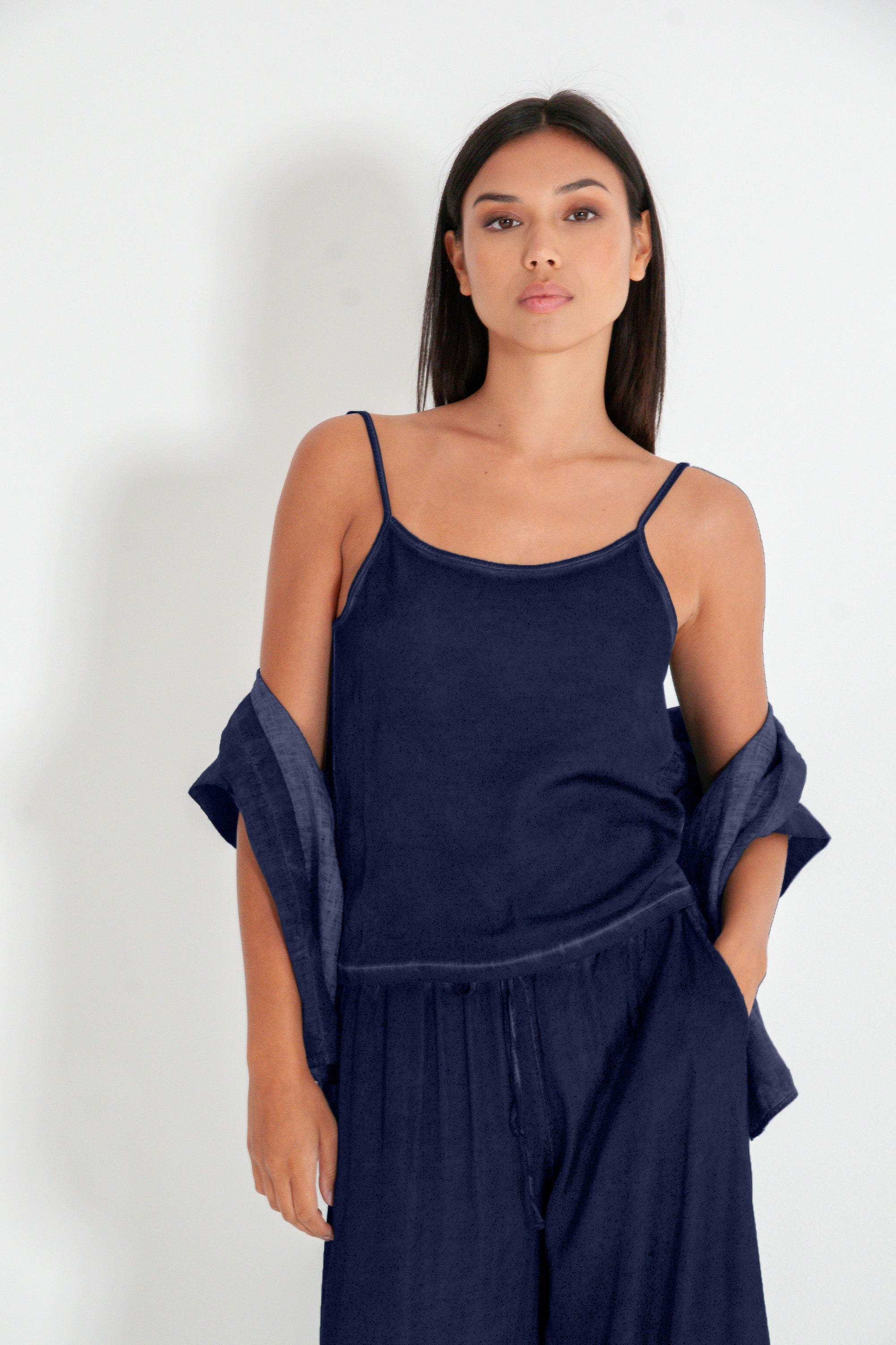Venus Tank - Women's Sleeveless Tank - Navy