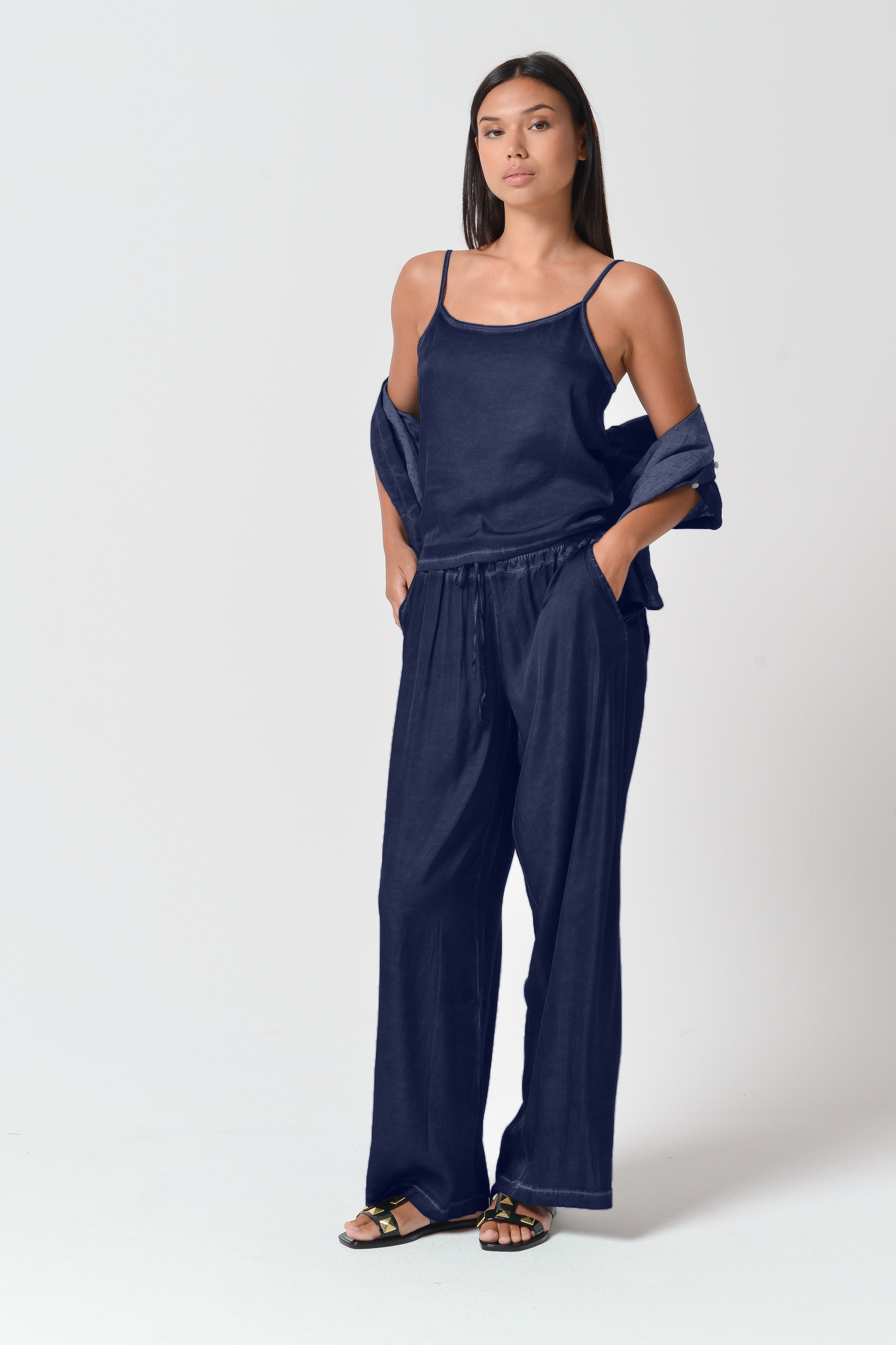 Venus Tank - Women's Sleeveless Tank - Navy