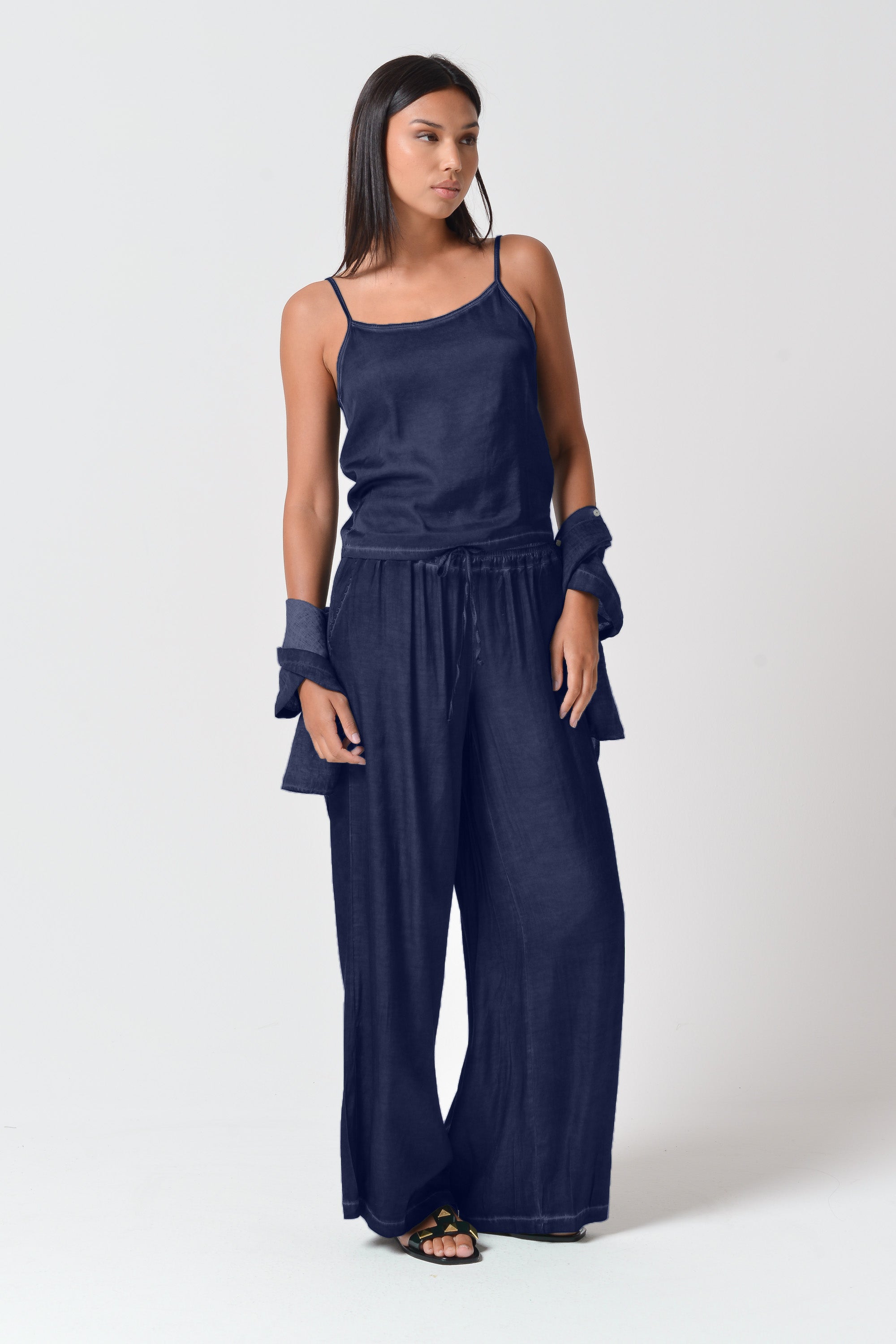 Venus Tank - Women's Sleeveless Tank - Navy