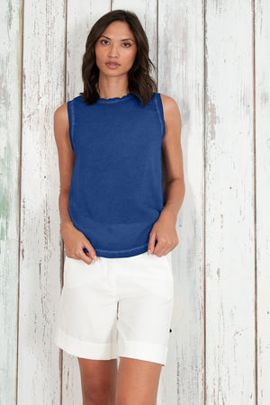 Moon Tank - Women's Sleeveless Tank - Pacific