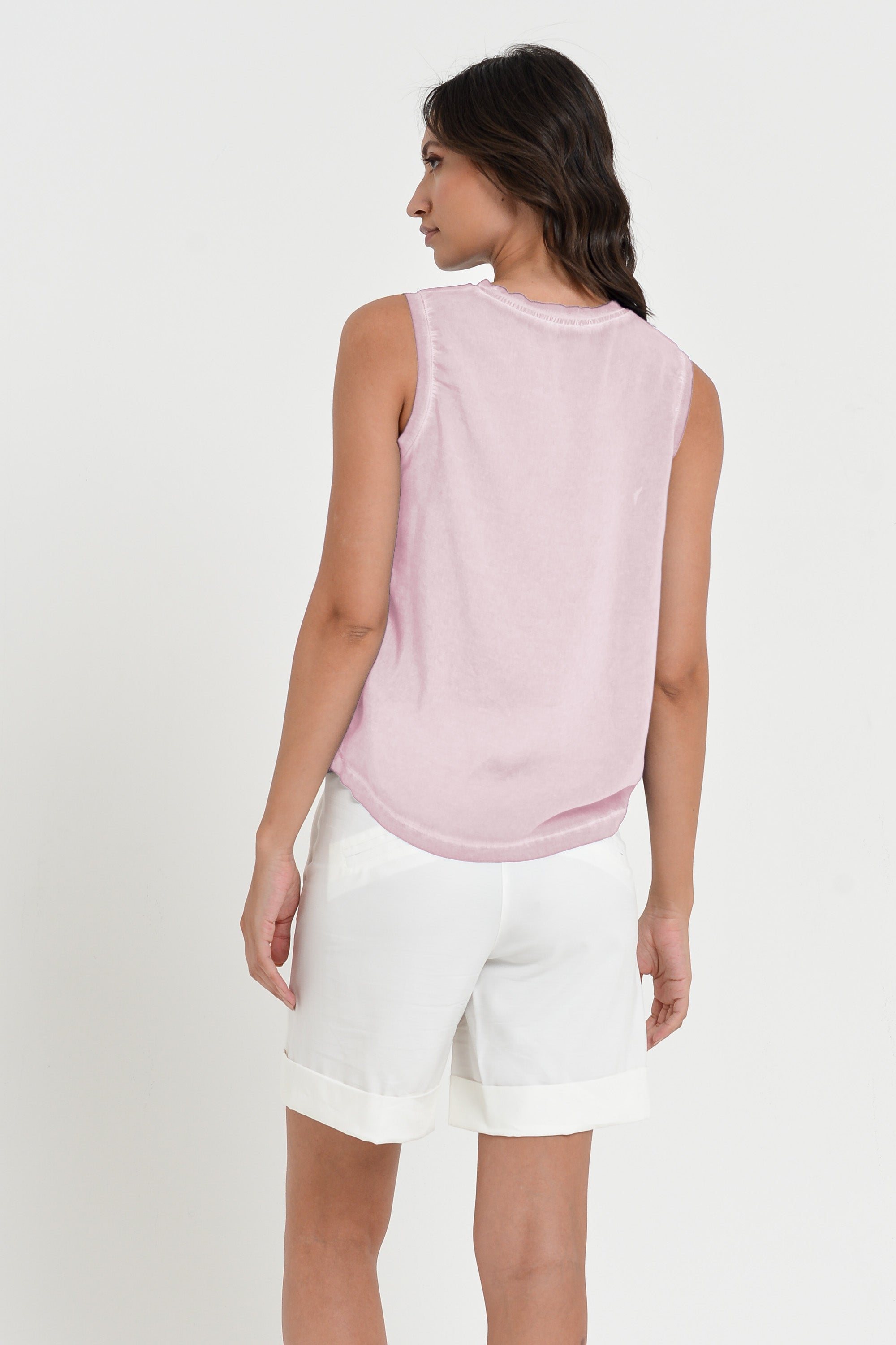 Moon Tank - Women's Sleeveless Tank - Rose