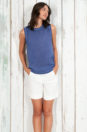 Moon Tank - Women's Sleeveless Tank - Whale