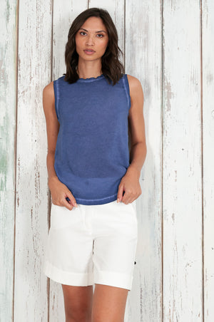 Moon Tank - Women's Sleeveless Tank - Whale