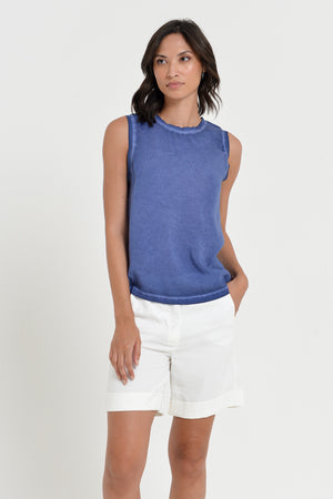 Moon Tank - Women's Sleeveless Tank - Whale