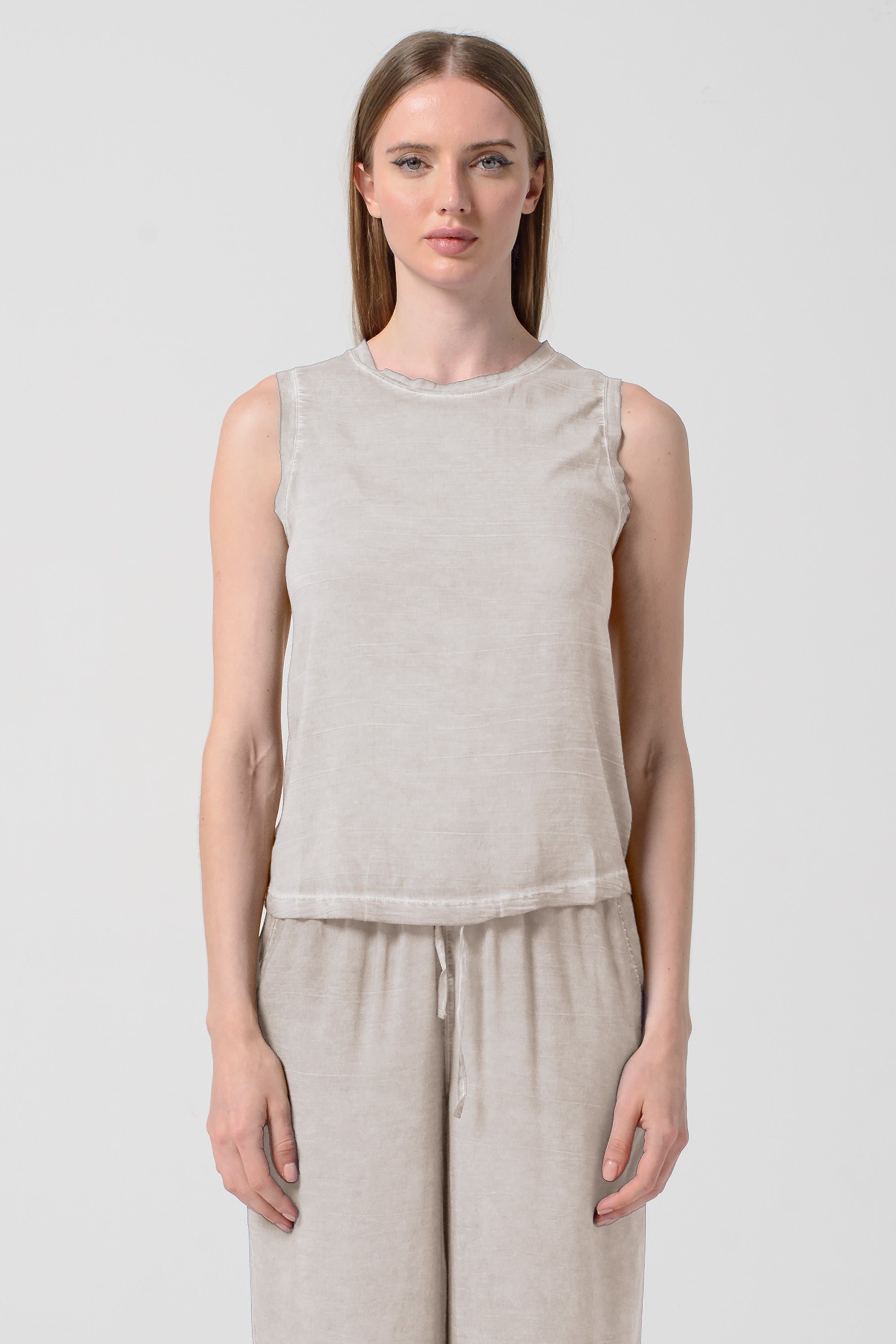 Moon Tank - Women's Sleeveless Tank - Canapa