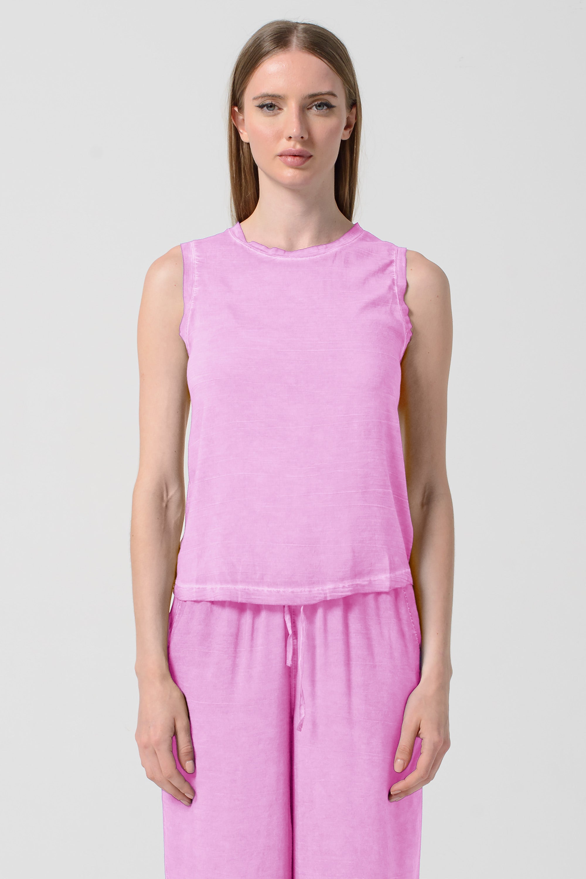 Moon Tank - Women's Sleeveless Tank - Candy