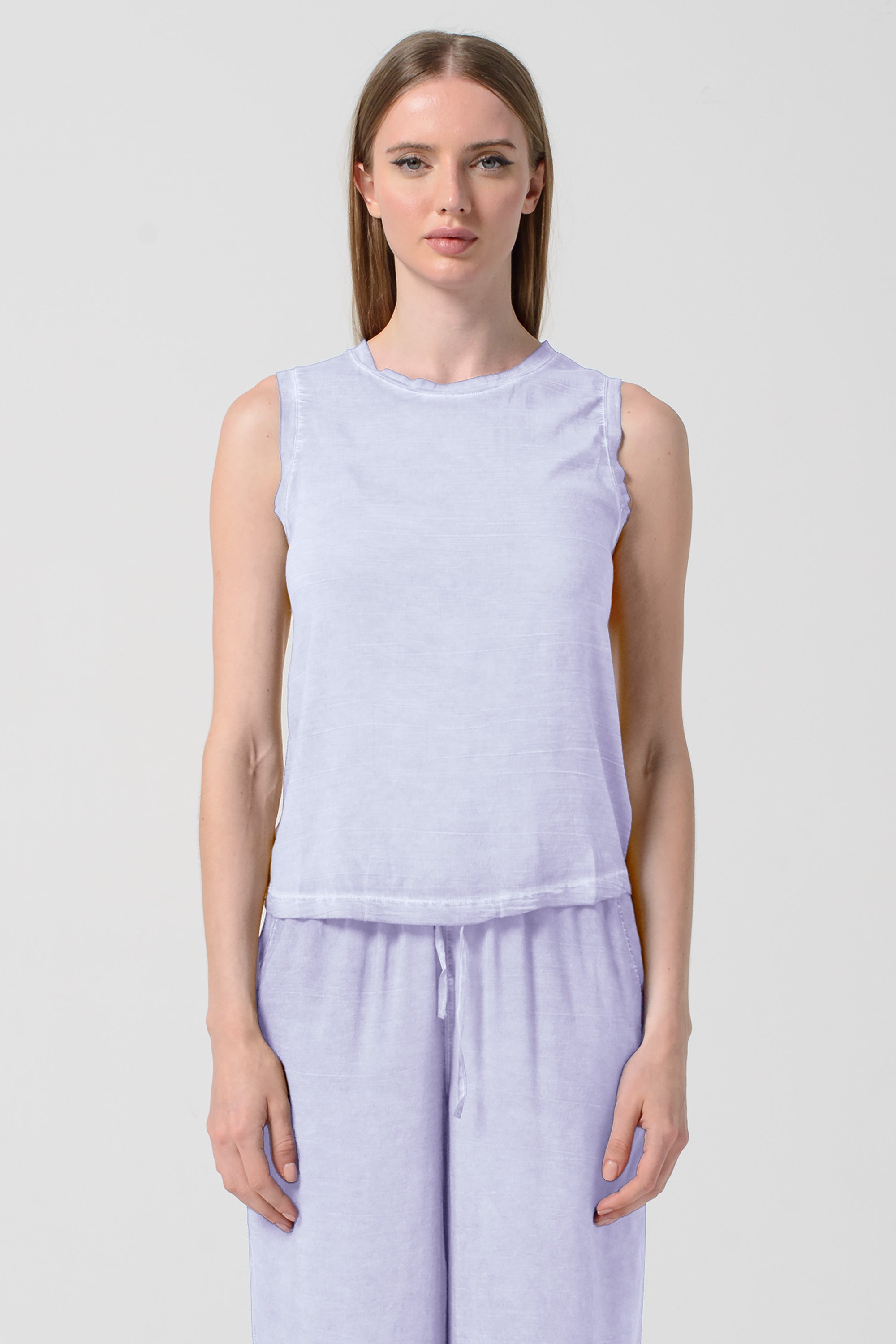 Moon Tank - Women's Sleeveless Tank - Lilac