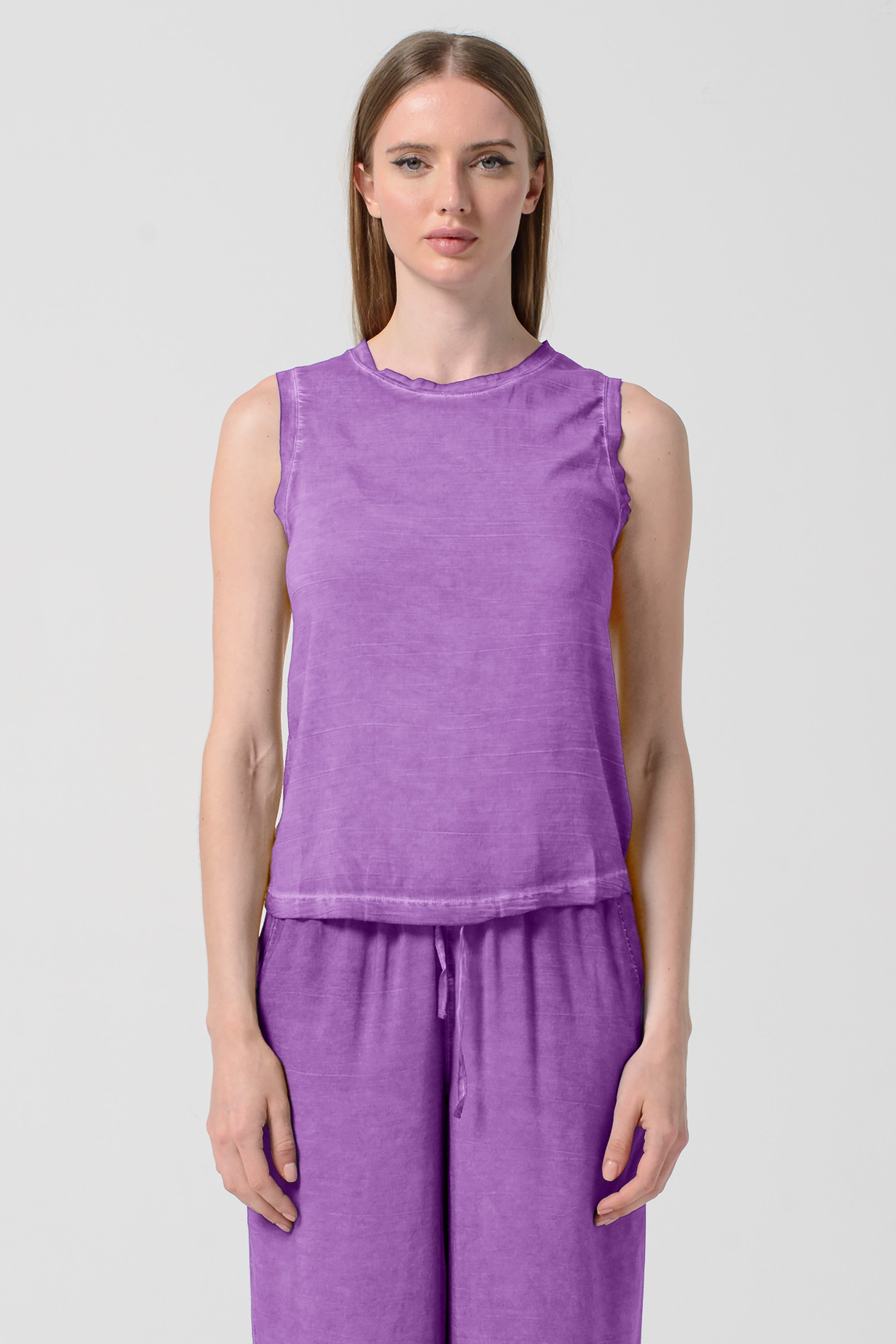 Moon Tank - Women's Sleeveless Tank - Morado