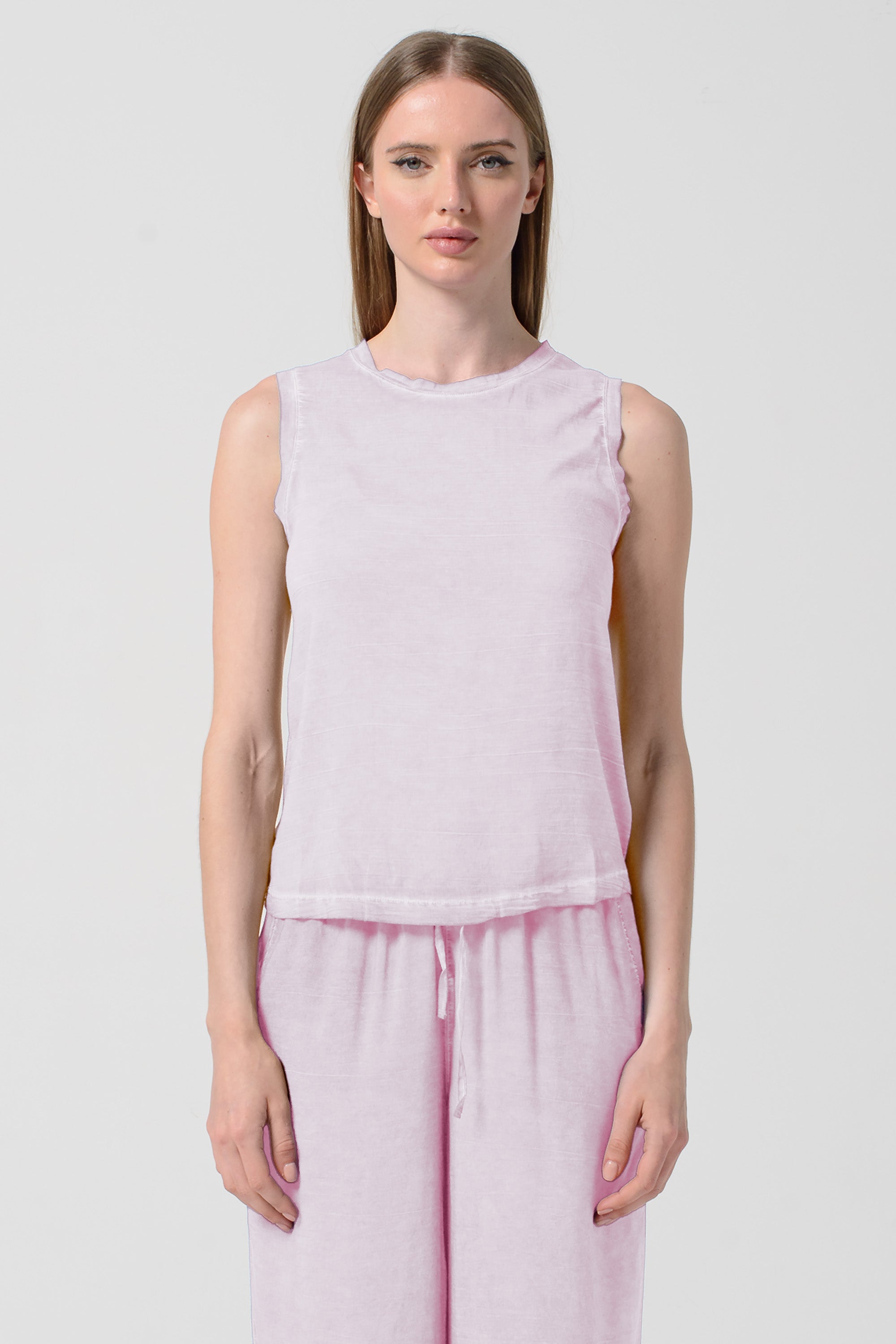 Moon Tank - Women's Sleeveless Tank - Rose