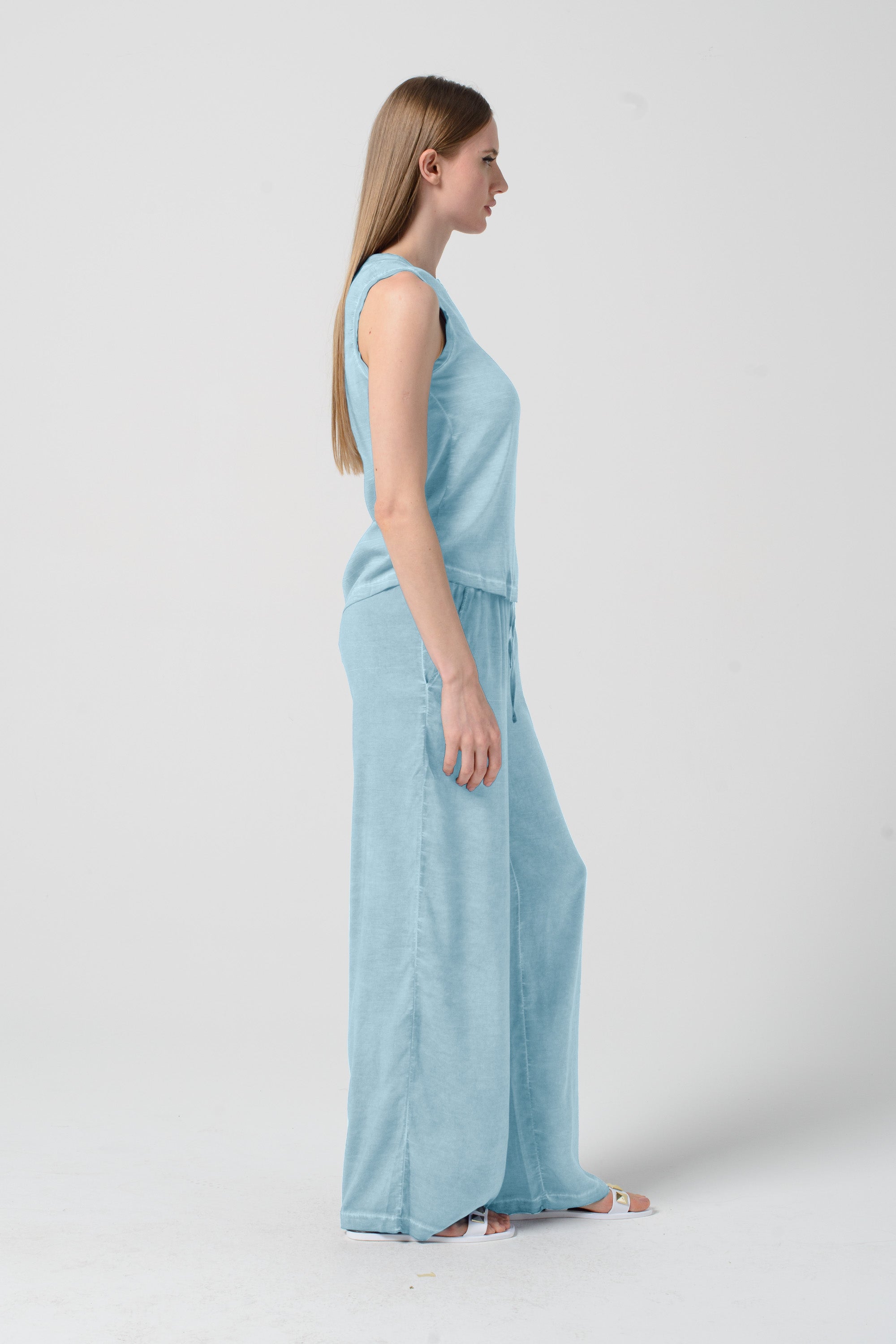 Moon Tank - Women's Sleeveless Tank - Bora Bora
