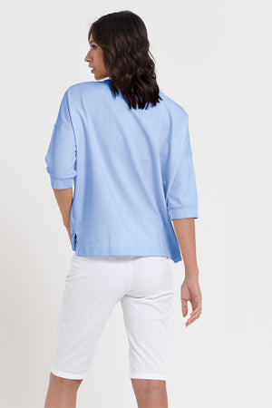 Coyote Sweatshirt - Women's Short Sleeve Sweatshirt - Cielo