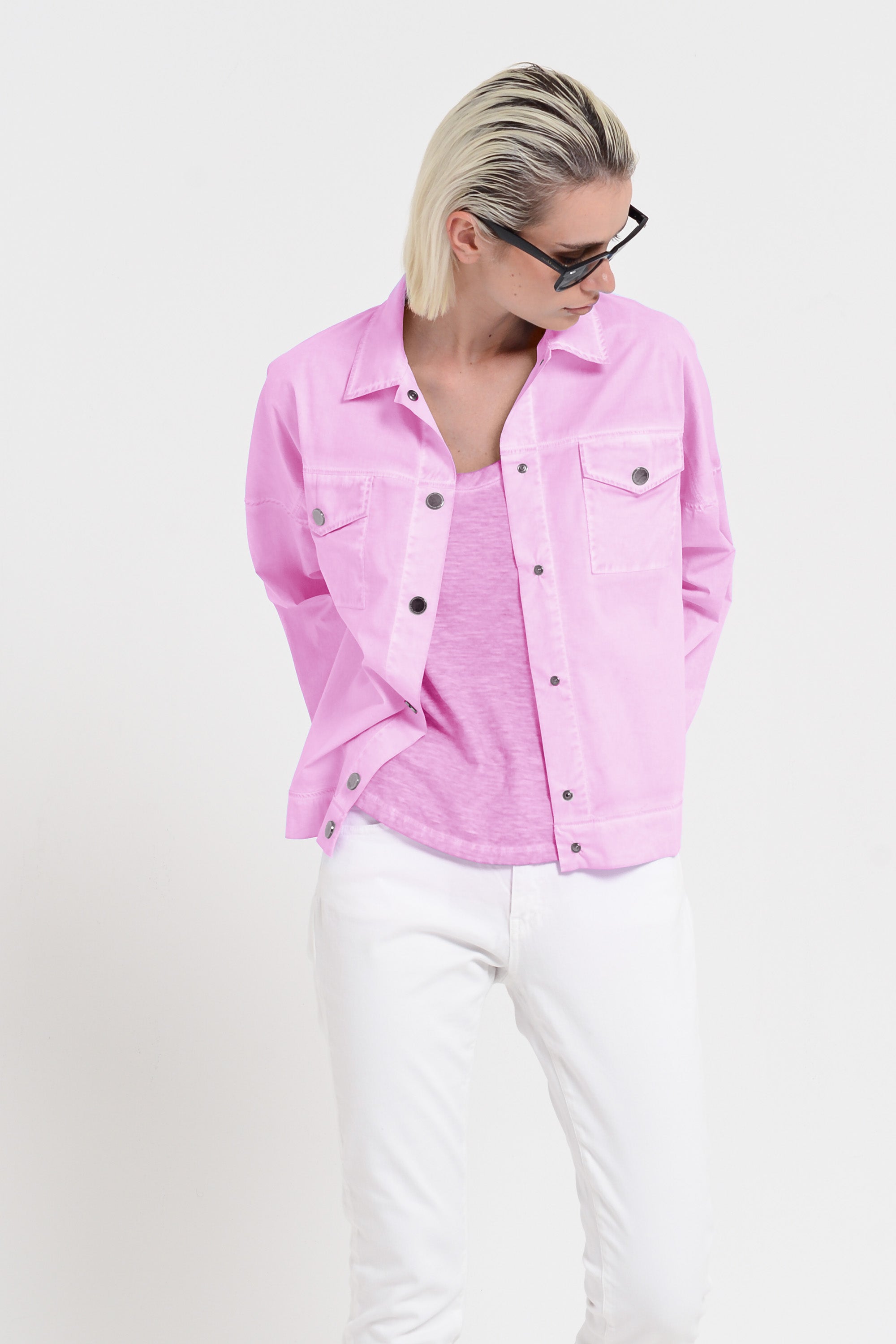 Villa Jacket - Women's Poplin Jacket - Candy