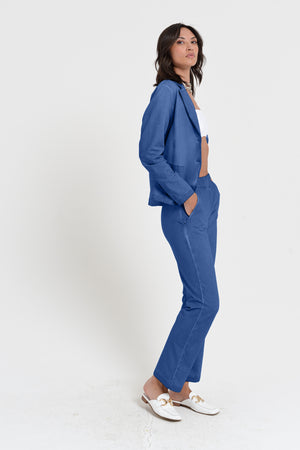 Sole Pants - Women's Stretchy Cotton Pant - Pacific