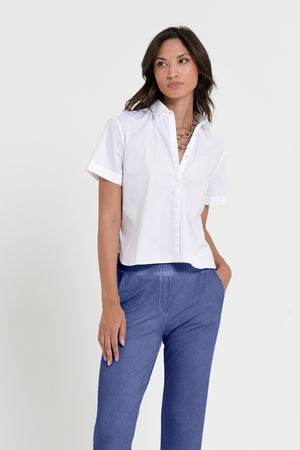 Luna Pants - Women's Viscose Jersey Pant - Whale