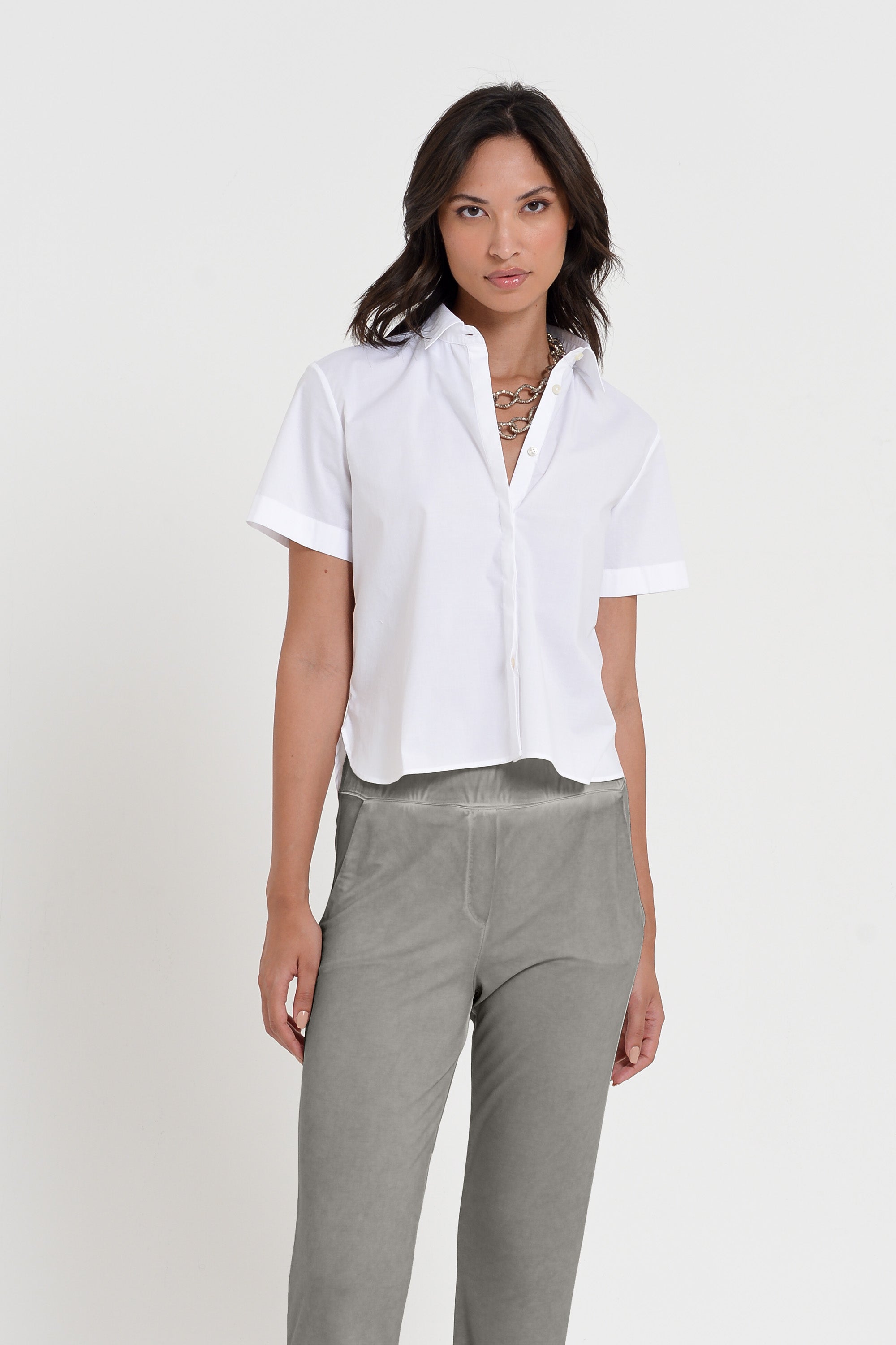 Luna Pants - Women's Viscose Jersey Pant - Dolphin