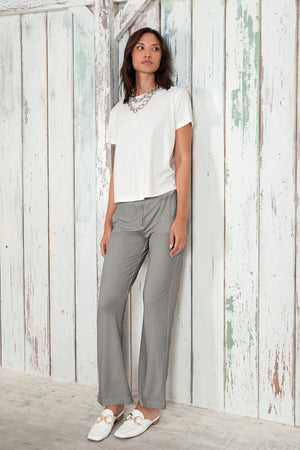 Luna Pants - Women's Viscose Jersey Pant - Dolphin