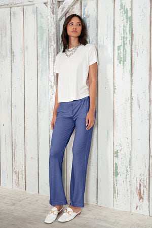 Luna Pants - Women's Viscose Jersey Pant - Whale