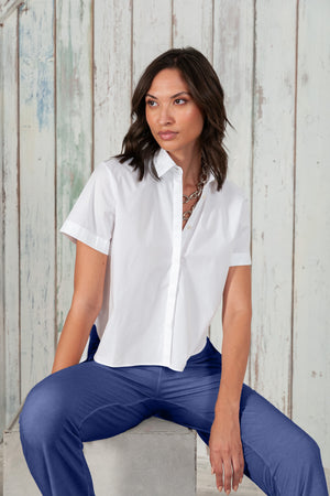 Luna Pants - Women's Viscose Jersey Pant - Whale
