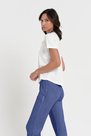 Luna Pants - Women's Viscose Jersey Pant - Whale