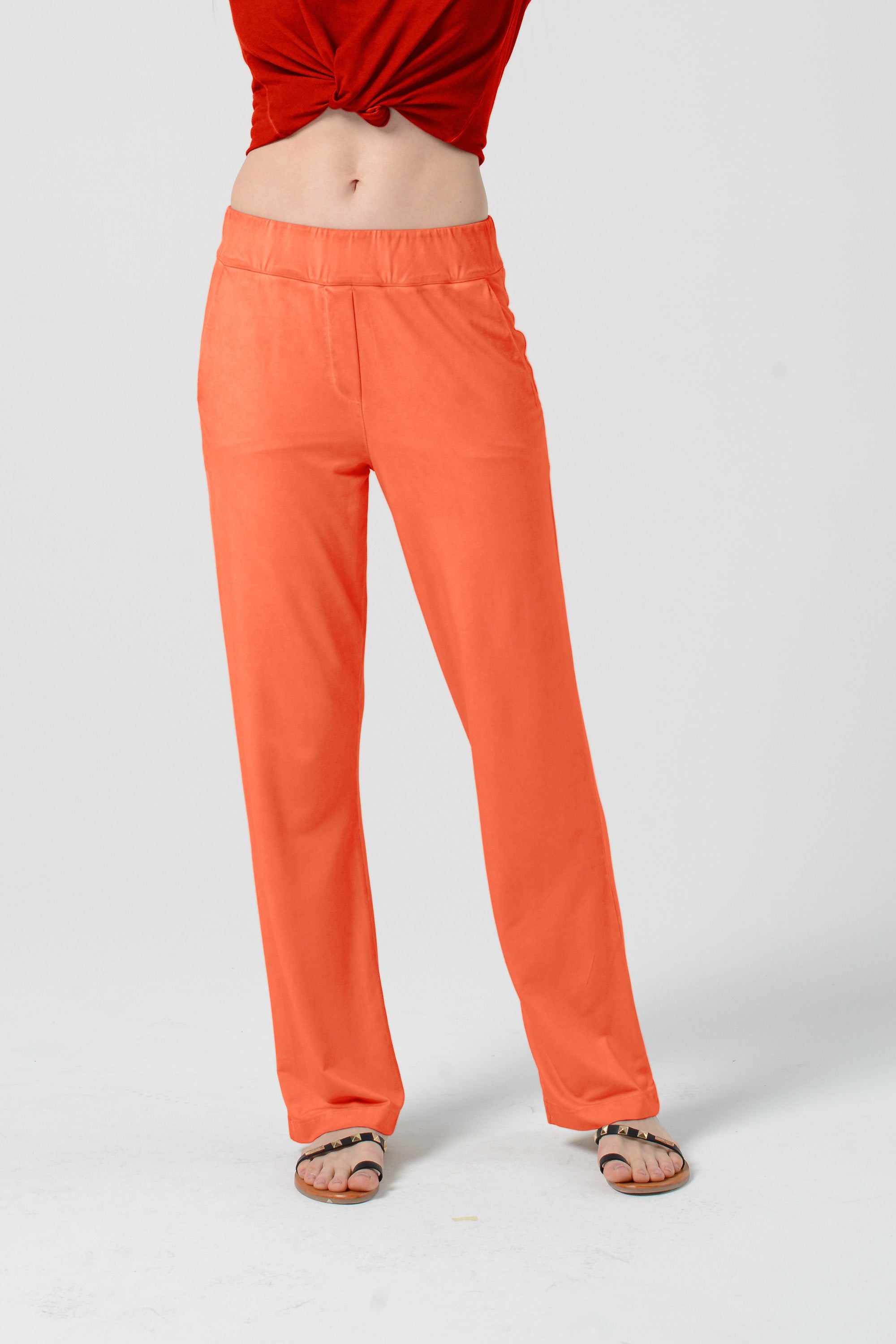 Luna Pants - Papaya
