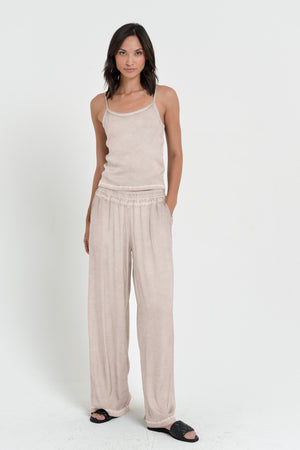 Island Slacks - Wide Flowy Pant - Canapa
