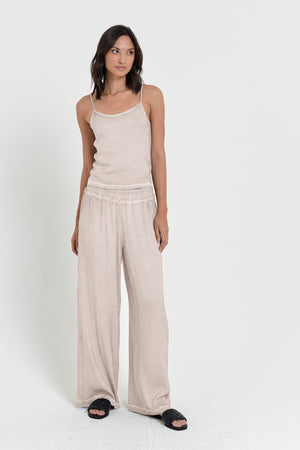 Island Slacks - Wide Flowy Pant - Canapa